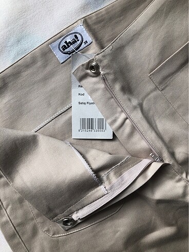 38 Beden camel Renk Keten pantolon
