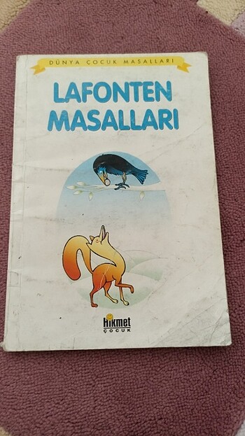 Lafonten Masalları çocuk kitabi
