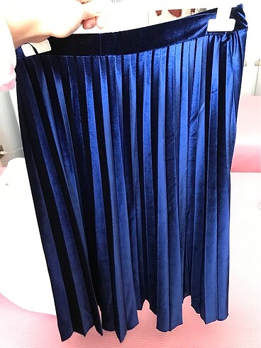 Kadife kadın etek - Görsel 2