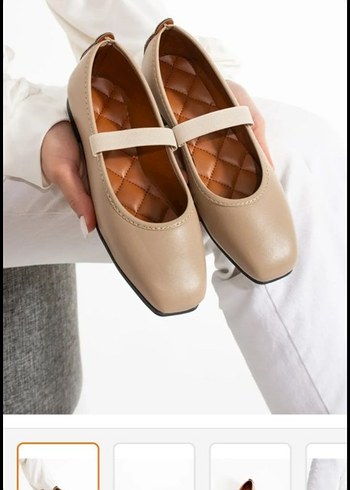 Siyah Tokalı Kadın Babet - Görsel 2