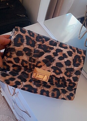 Leopar çanta 