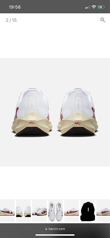 37,5 Beden Nike Pegasus 40