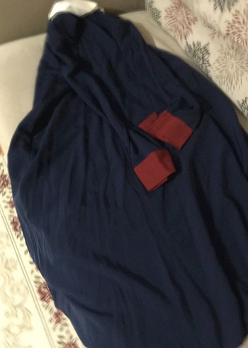 Bordo Uzun Kollu Kadın Mezuniyet Elbisesi - Görsel 5