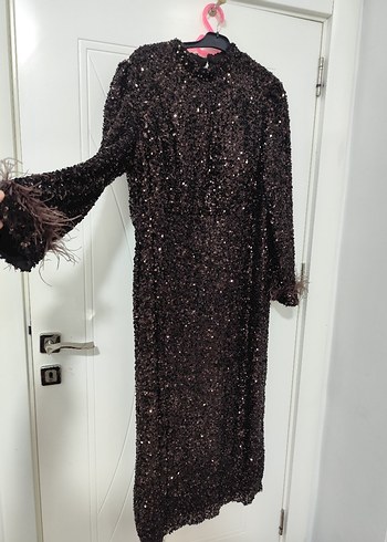 büyük beden abiye 50 52 54 beden - Görsel 9