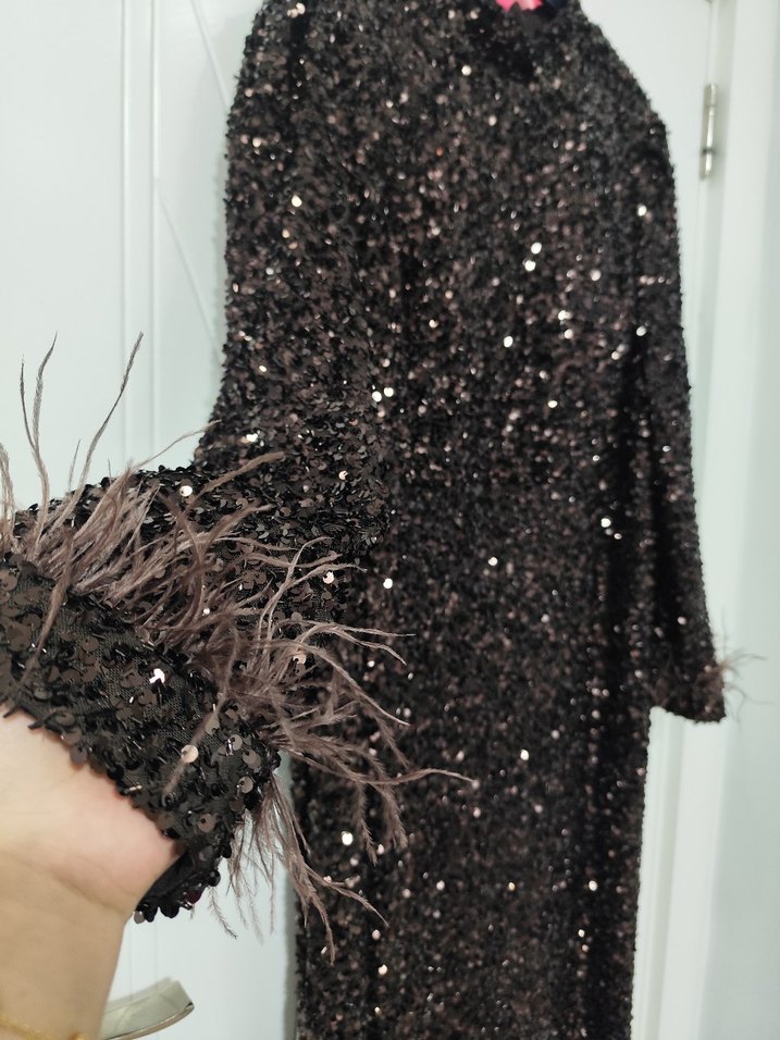 büyük beden abiye 50 52 54 beden - Görsel 3