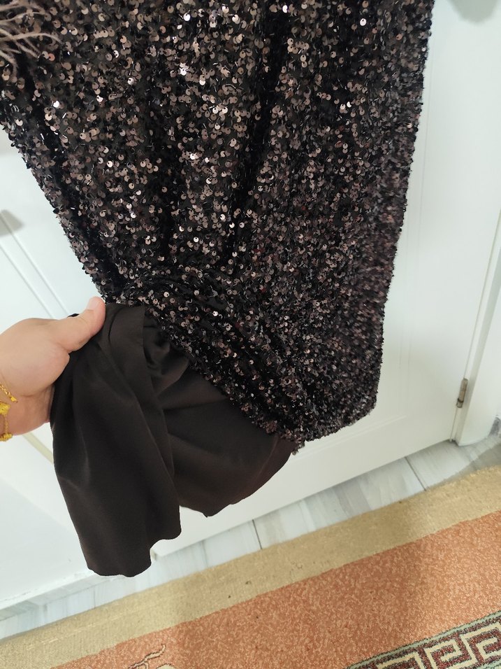 büyük beden abiye 50 52 54 beden - Görsel 5