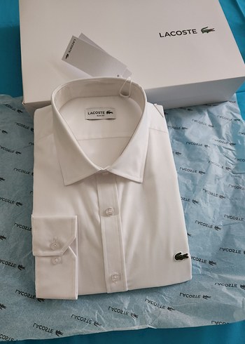 Lacoste Erkek Beyaz Slim Fit Polo Gömlek