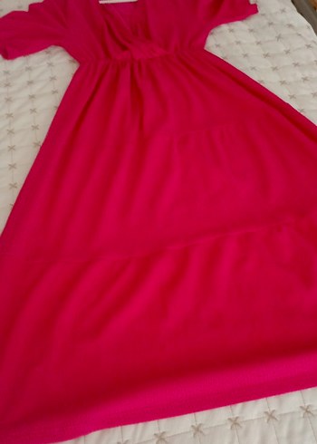 Açık Pembe Çocuk Elbisesi - Görsel 5