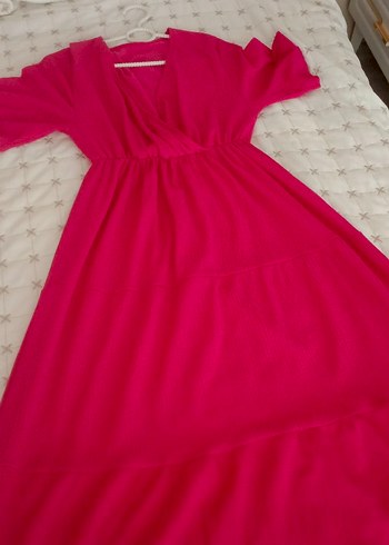 Açık Pembe Çocuk Elbisesi - Görsel 6