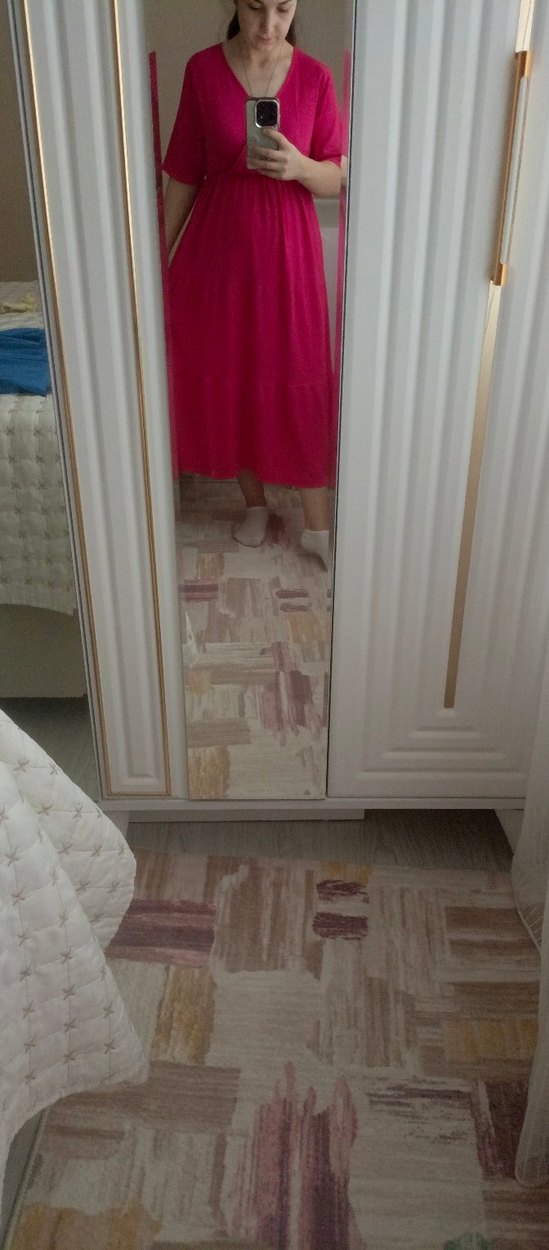 Açık Pembe Çocuk Elbisesi - Görsel 2