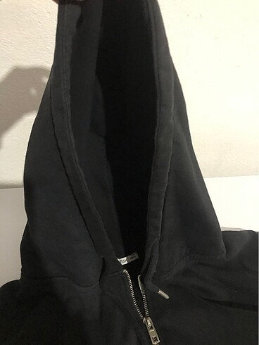 s Beden addax fermuarlı sweatshirt hırka siyah