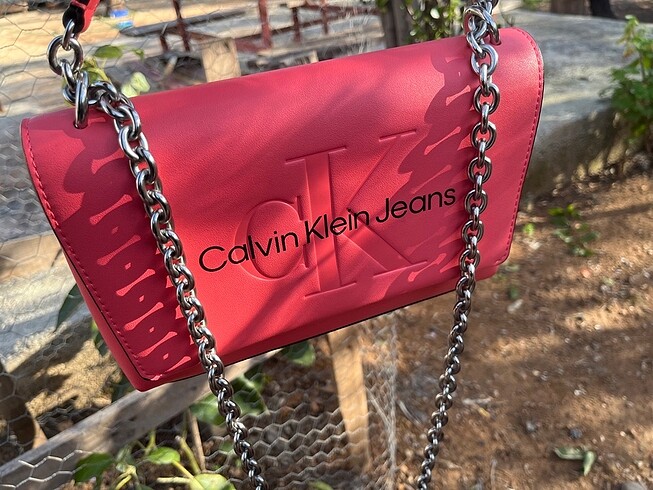 Calvin Klein Jeans pembe çanta