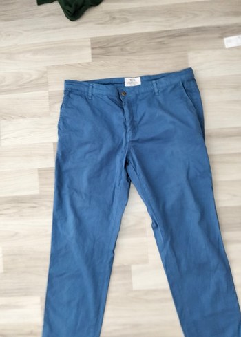 Diğer Mavi Regular Fit Denim Erkek chino Pantolon