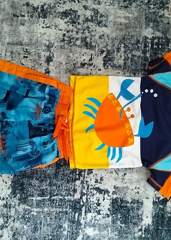 kaliteli marka ikili Çocuk Mayo Takımı 3-4 yaş - Görsel 2