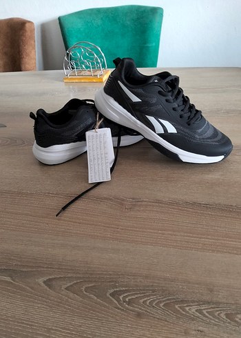 Siyah Gri Erkek Spor Ayakkabı Reebok yeni - Görsel 3