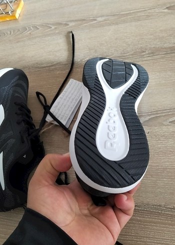 Siyah Gri Erkek Spor Ayakkabı Reebok yeni - Görsel 7