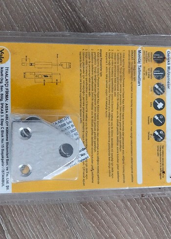 Yale Sürgülü Pencere Kilidi Gri - Görsel 3