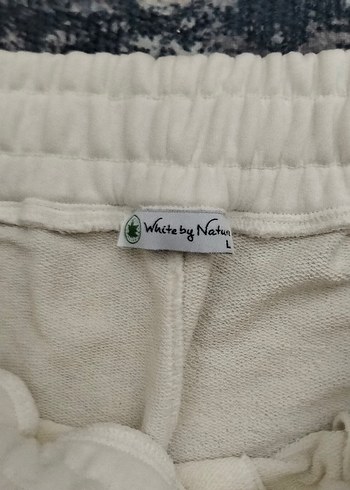 Beyaz Naturel orhinal  eşofman - Görsel 4