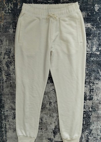 Beyaz Naturel orhinal  eşofman - Görsel 3