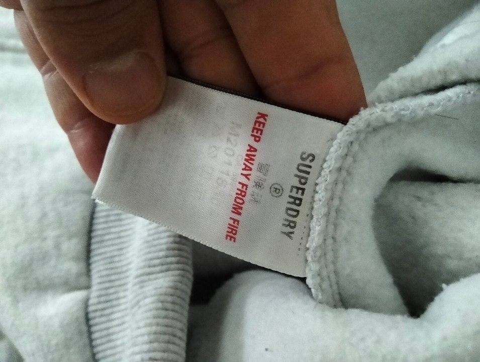 süper dry orjinal Fermuarlı Rahat Kesim Eşofman - Görsel 4