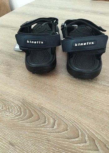 Erkek Siyah  kinetix yeni Sandalet - Görsel 2