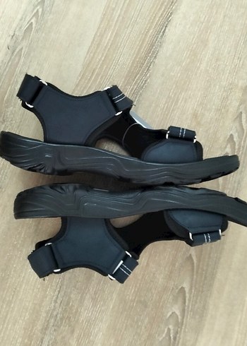 Erkek Siyah  kinetix yeni Sandalet - Görsel 3