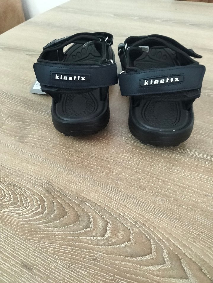 Erkek Siyah  kinetix yeni Sandalet - Görsel 2