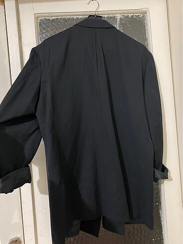 xl Beden siyah Renk Oversize siyah blazer ceket