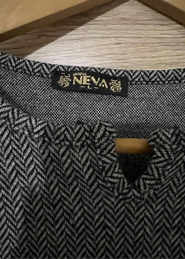 kol işleme detaylı günlük elbise - Görsel 4