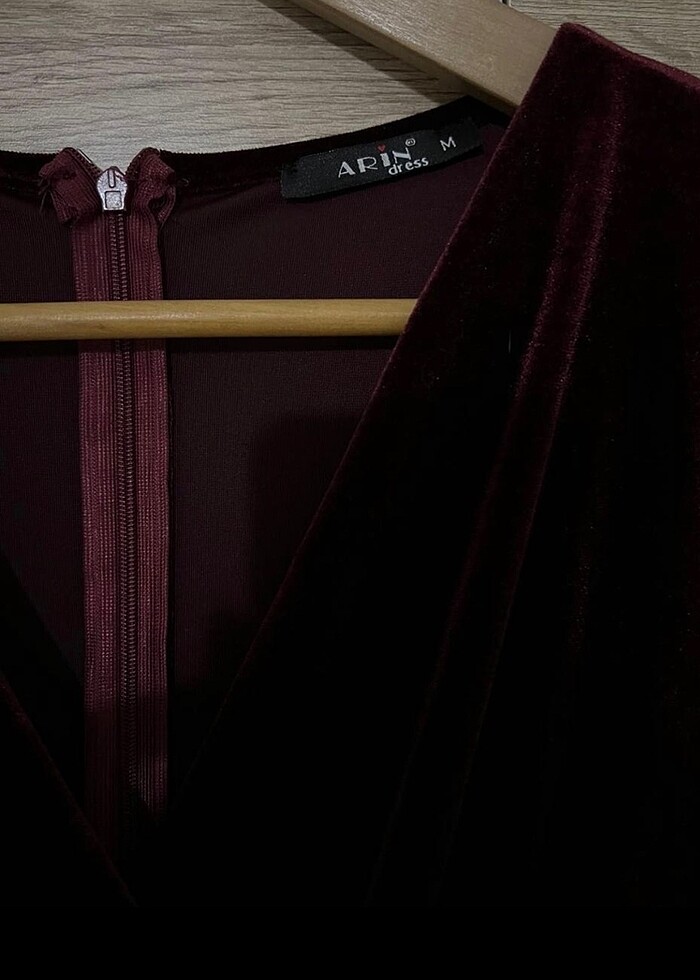 Bordo tulum - Görsel 5