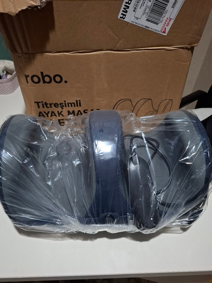 ROBO Isıtmalı Ayak ve Bacak Masaj Aleti Gri - Görsel 4