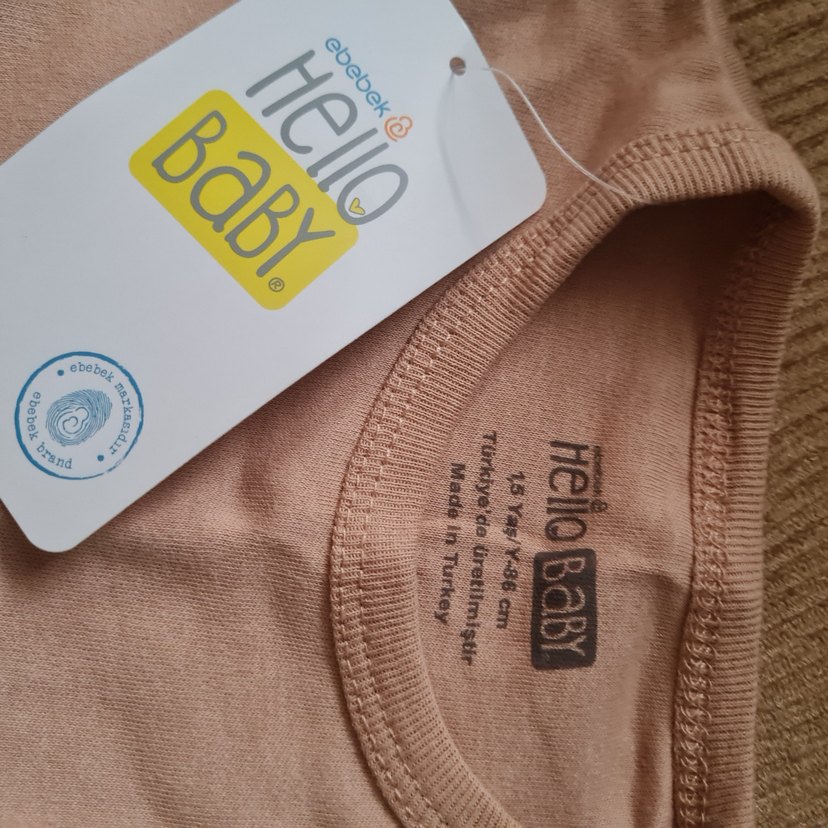 Hello Baby-Uzun Kollu Erkek Bebek Body - Görsel 2