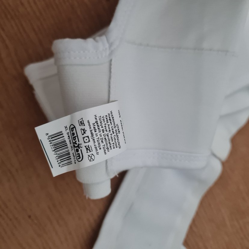 Beyaz renk Hamile Bel/Göbek Destek Korsesi - Görsel 2