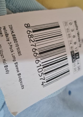 2li set-Hello Baby-Erkek Bebek Uzun Kol Pamuklu Body-ikiz bebek - Görsel 3