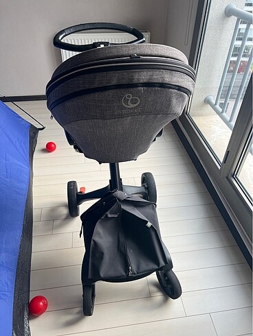 Stokke v6 bebek arabası-cybex puset