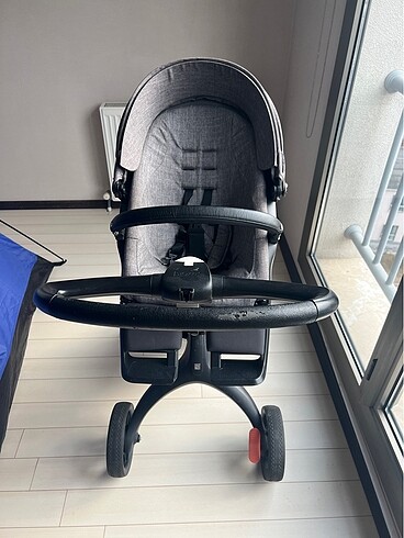 Diğer Stokke v6 bebek arabası-cybex puset