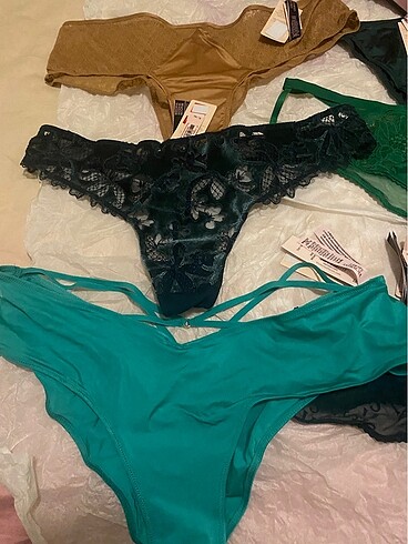 Victoria s Secret Victoria s Secret 6 Tane Lüks Külot XL