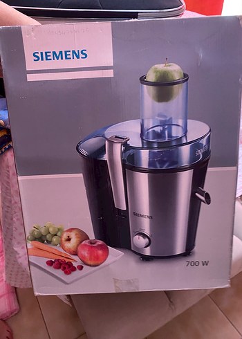 Siemens Gri 700W Katı Meyve Sıkacağı