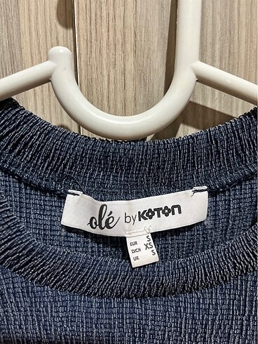 s Beden lacivert Renk Koton crop