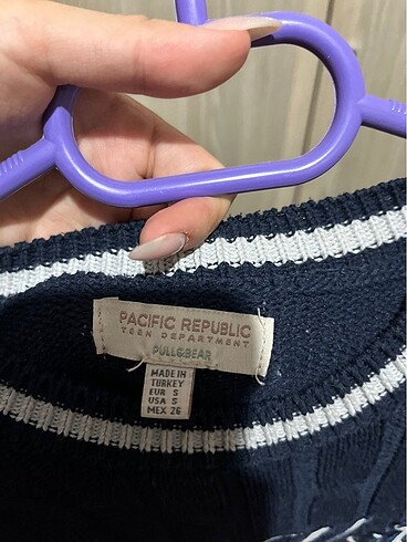 s Beden lacivert Renk Pull&bear triko kazak