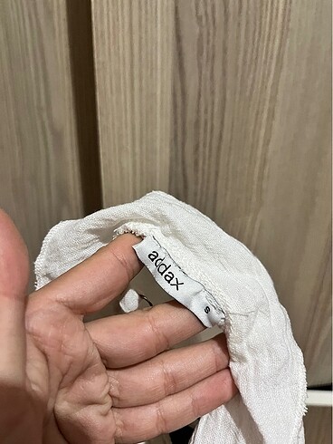 s Beden beyaz Renk Addax askılı