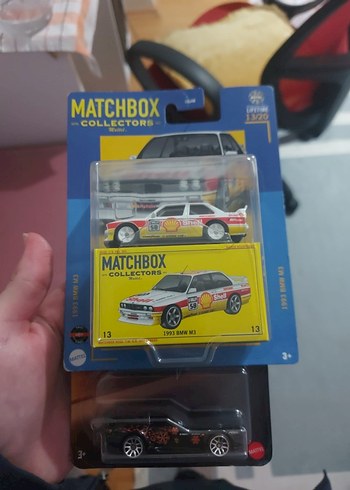 Matchbox 1993 BMW M3 ve hotwheels honda s2000