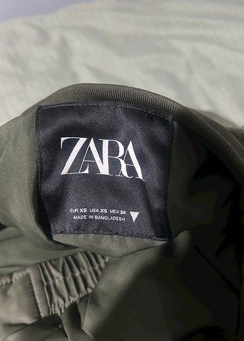 Şeffaf Detaylı Haki Kadın Kot Ceket - Görsel 4