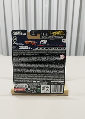 Hot Wheels Premium 2021 Toyota GR Supra Fast & Furious Edition