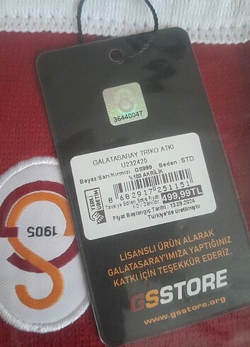 Atkı Galatasarat orjinal yün atkı