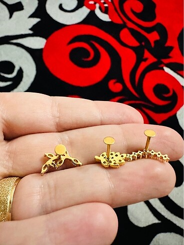 Diğer 4 adet Piercing