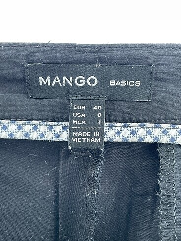 40 Beden siyah Renk Mango Kumaş Pantolon %70 İndirimli.