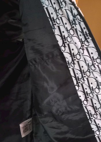 Christian Dior Siyah beyaz erkek yelek - Görsel 2