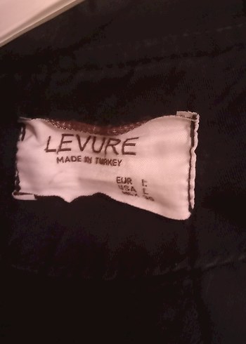 Düğmeli Siyah Keten Kadın Ceket - Görsel 3