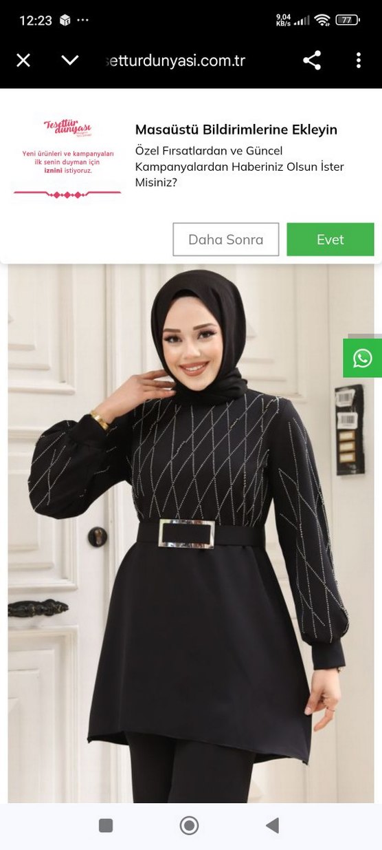 tesettür takım - Görsel 2